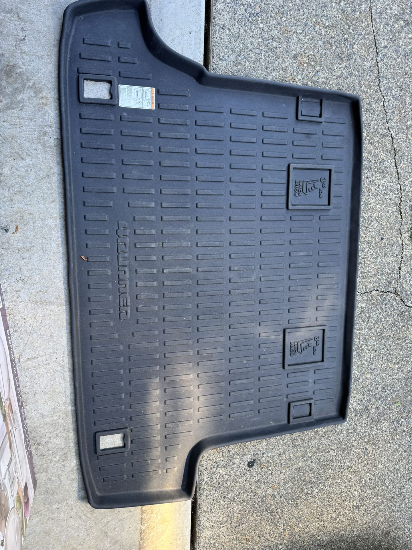 4Runner Trunk Mat