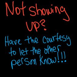 Be Courteous