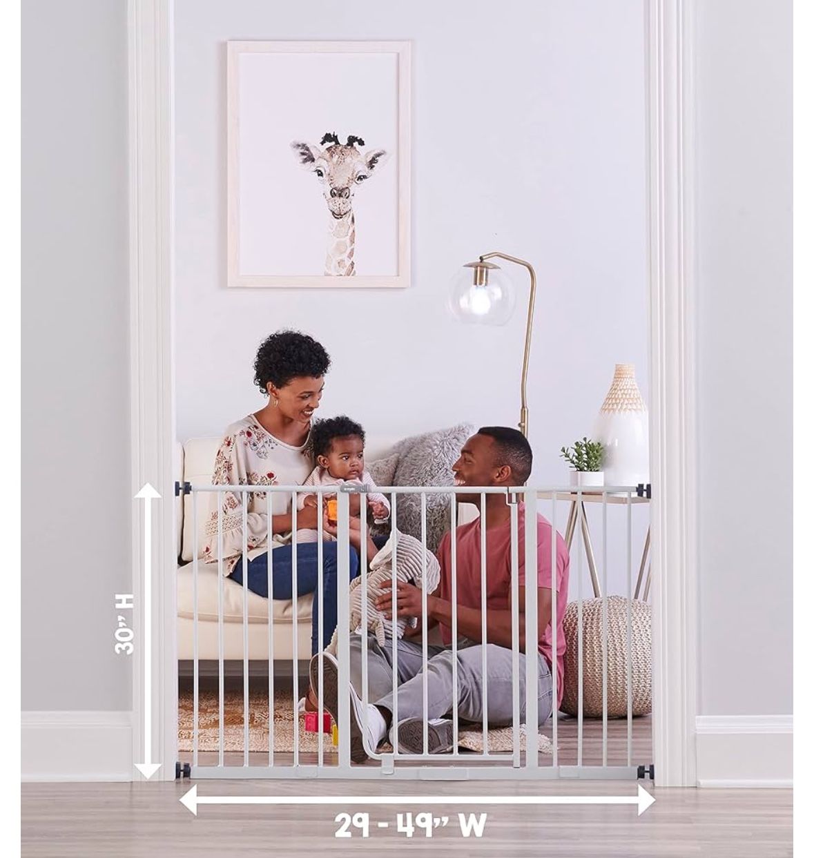 Easy Open  baby gate for pets or kids 