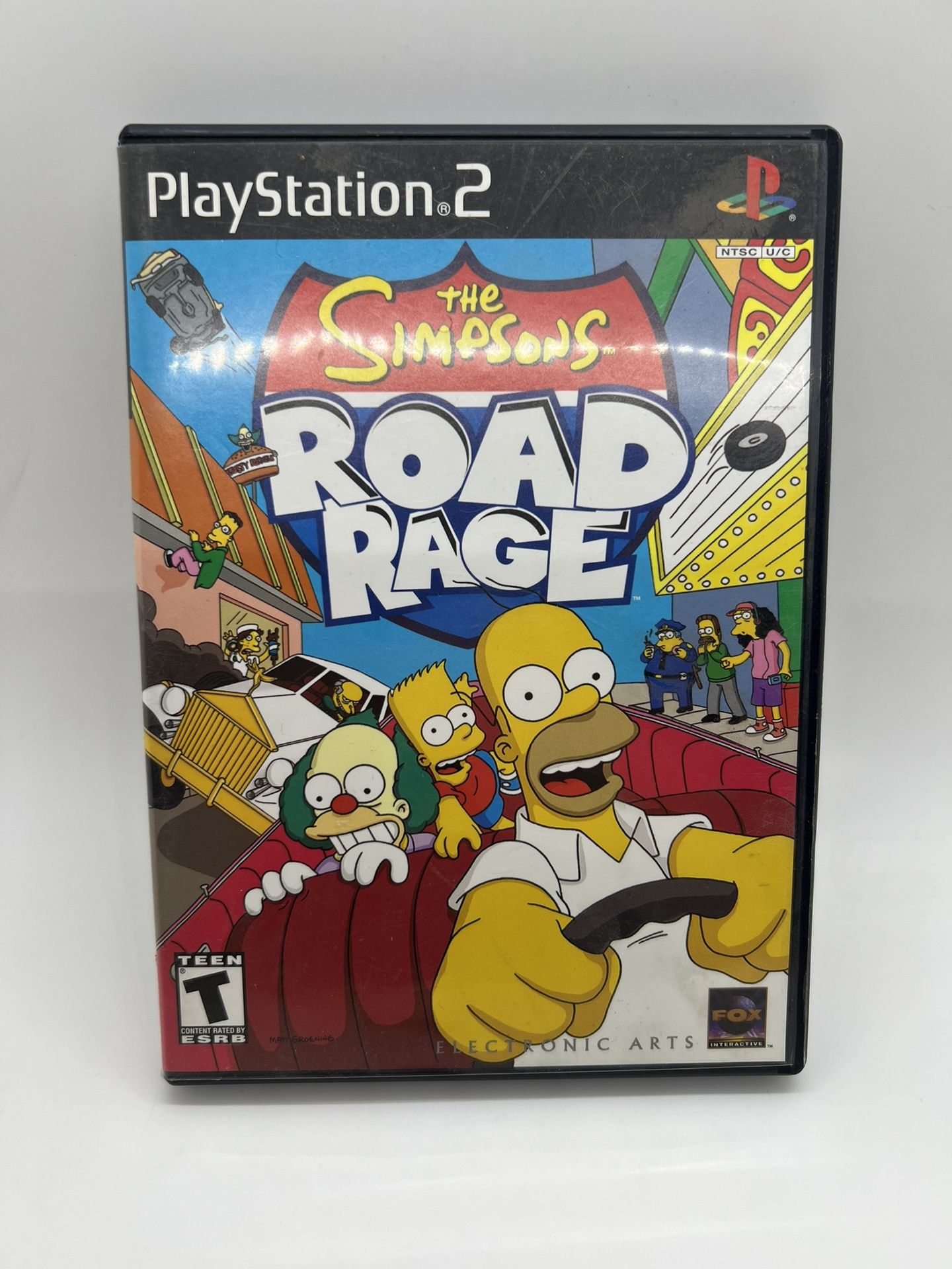 Sony PlayStation 2 The Simpsons Road Rage Video Game