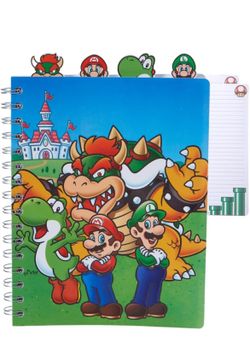 Libreta Mario Brothers 
