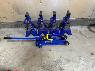 Duralast 4 Ton Jack Stands/ Floor Jack