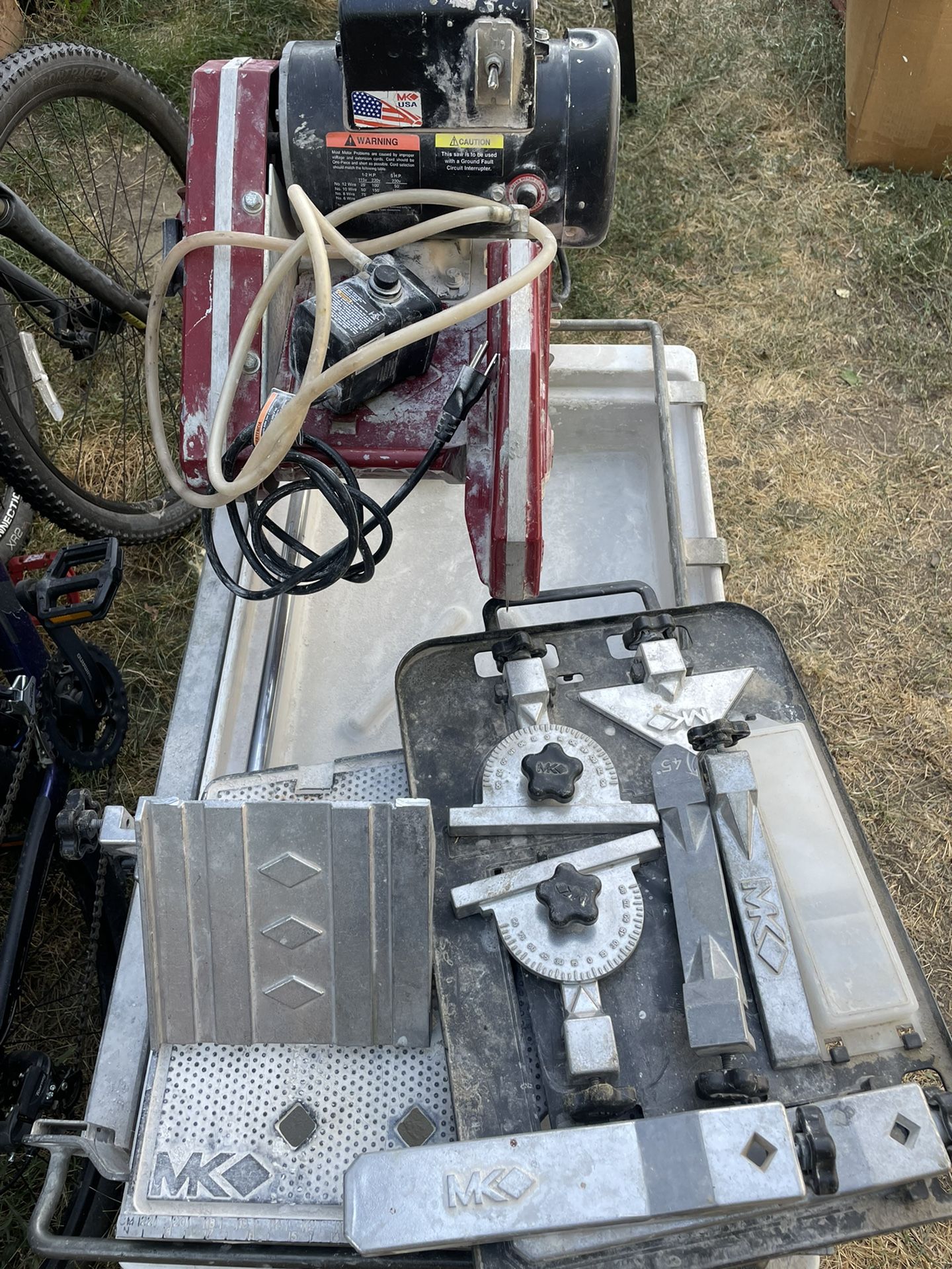 MK100 Tile Saw Commercial Grade