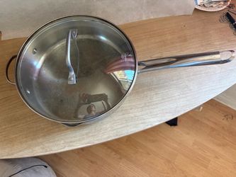 Medium Stainless Steel Pan