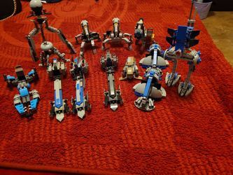 Lego Star wars builds lot