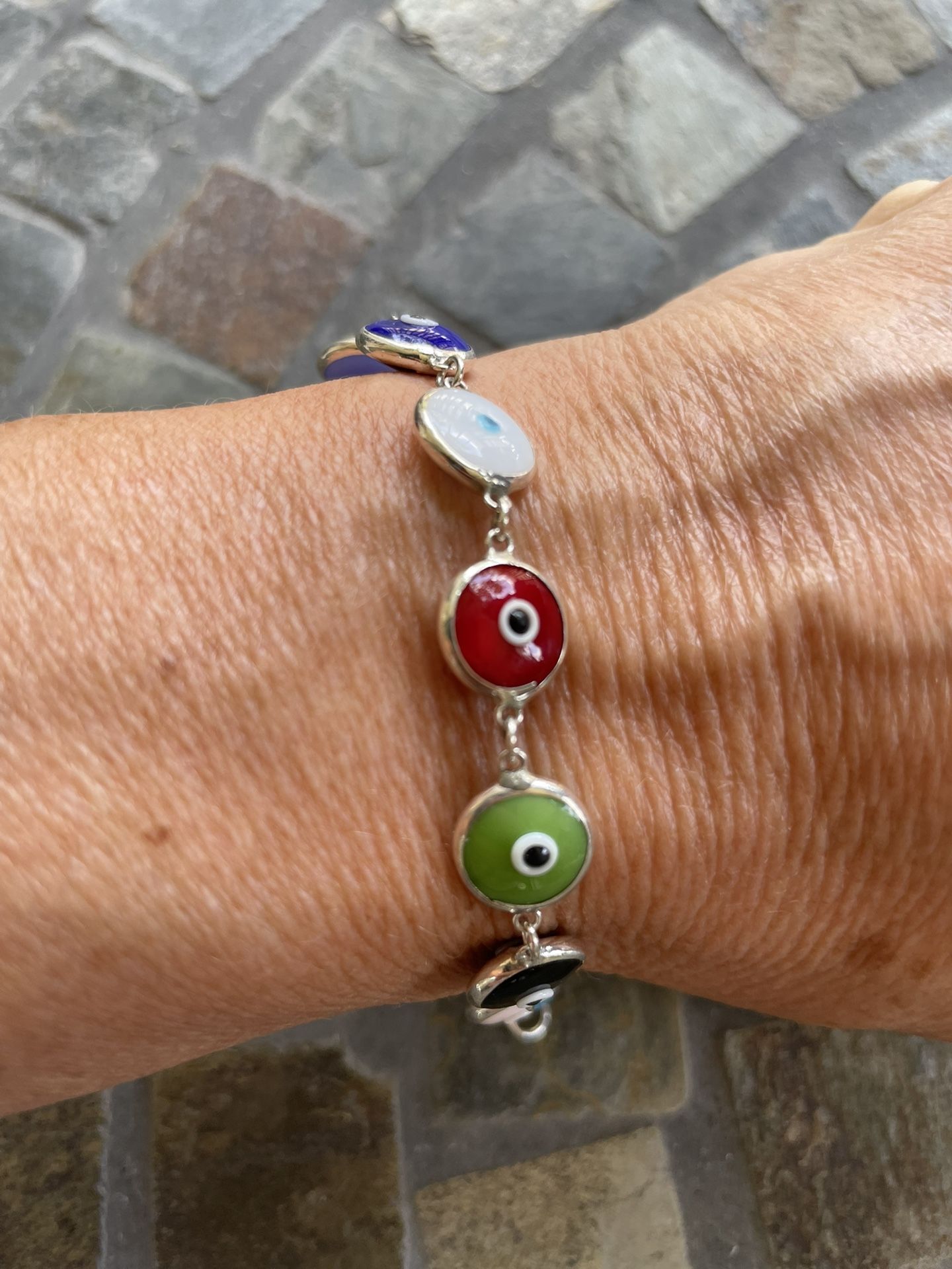 Colorful Evil Eye Bracelet