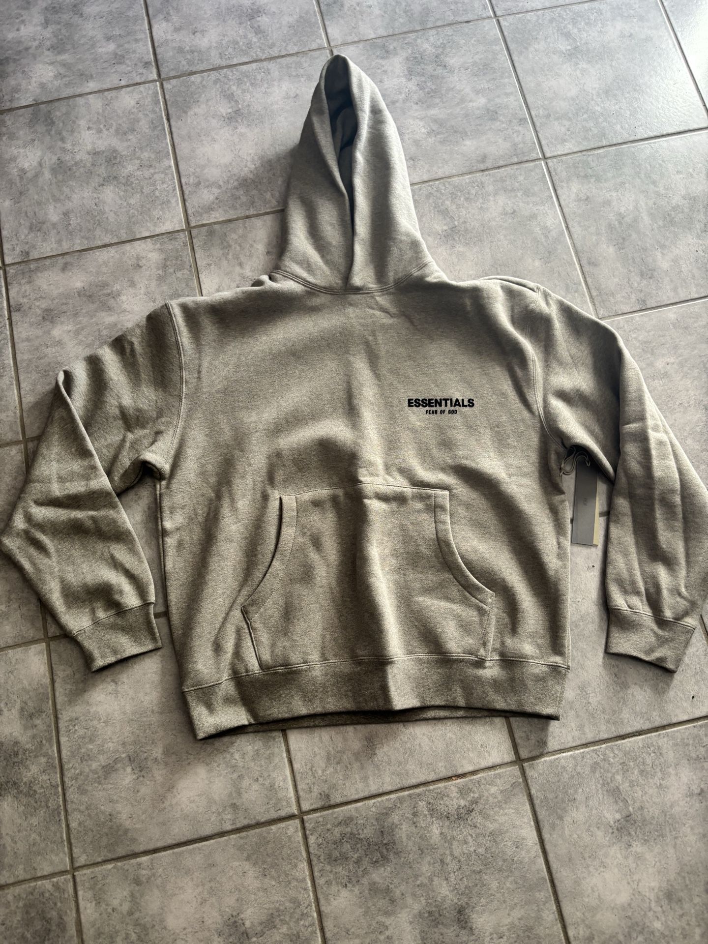 Dark Oat Essentials Hoodies