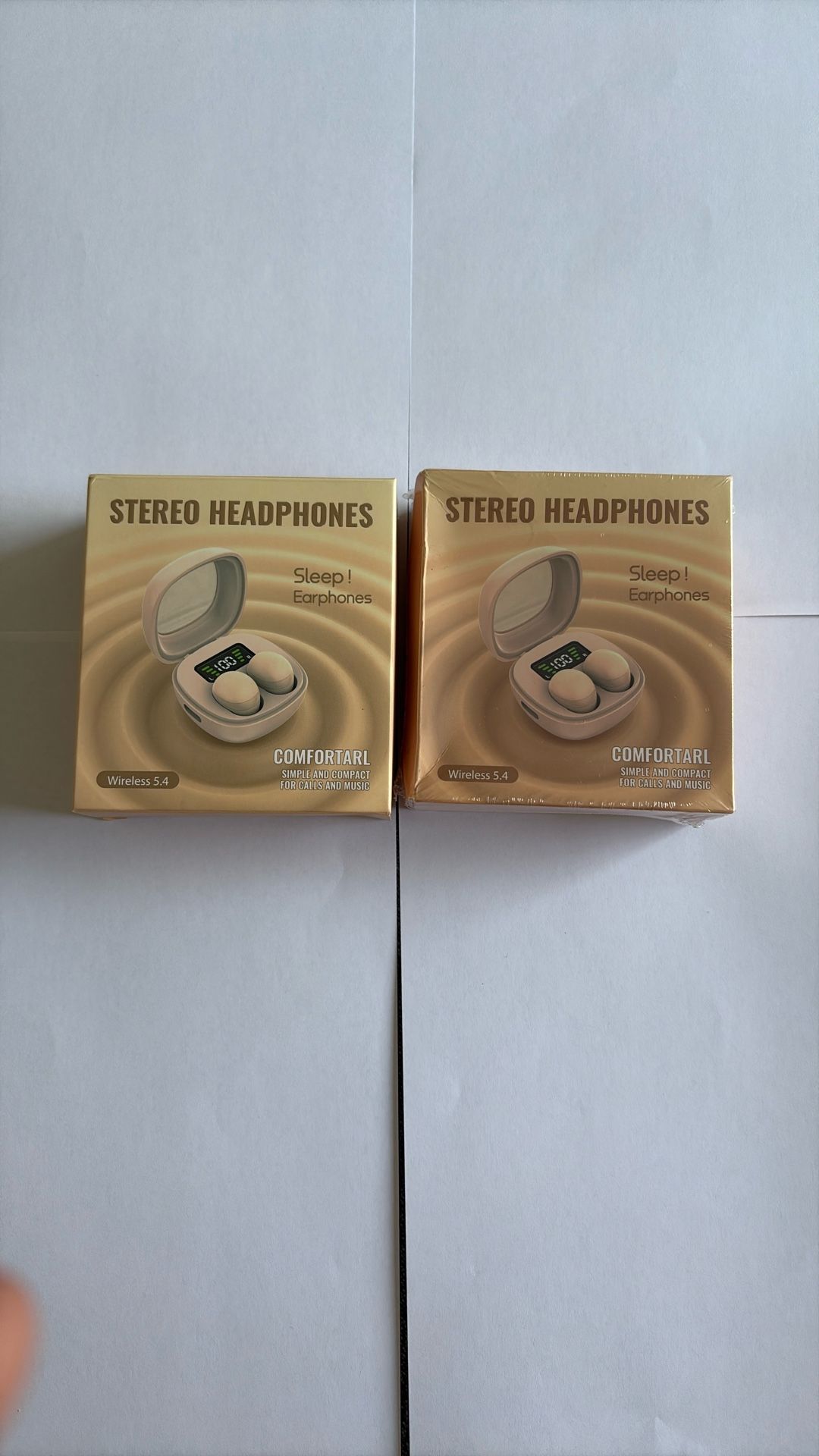 2 Mini Wireless Earbuds – LED Display Charging Case | New