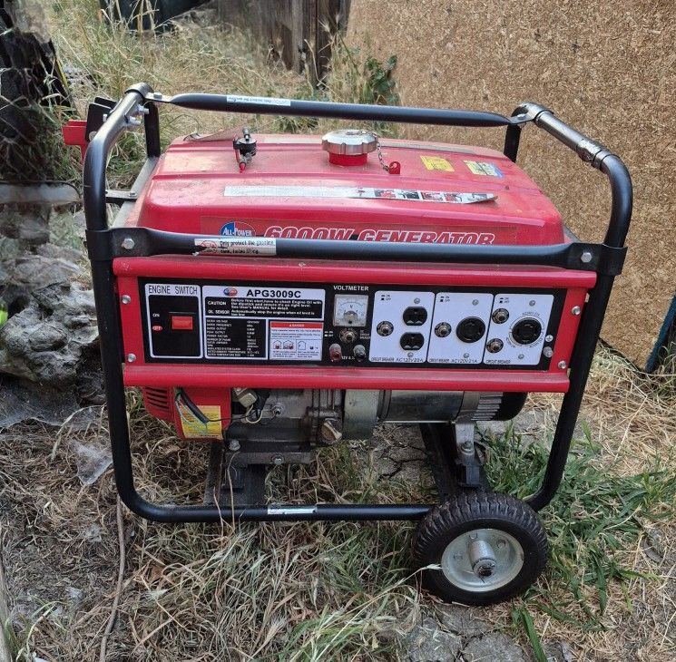 NICE All Power 6000 Watt Generator