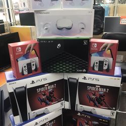 Ps5 Disc Xbo X Nintendo Switch Oled Meta Quest3 New Pay $32 Down No Credit Needed