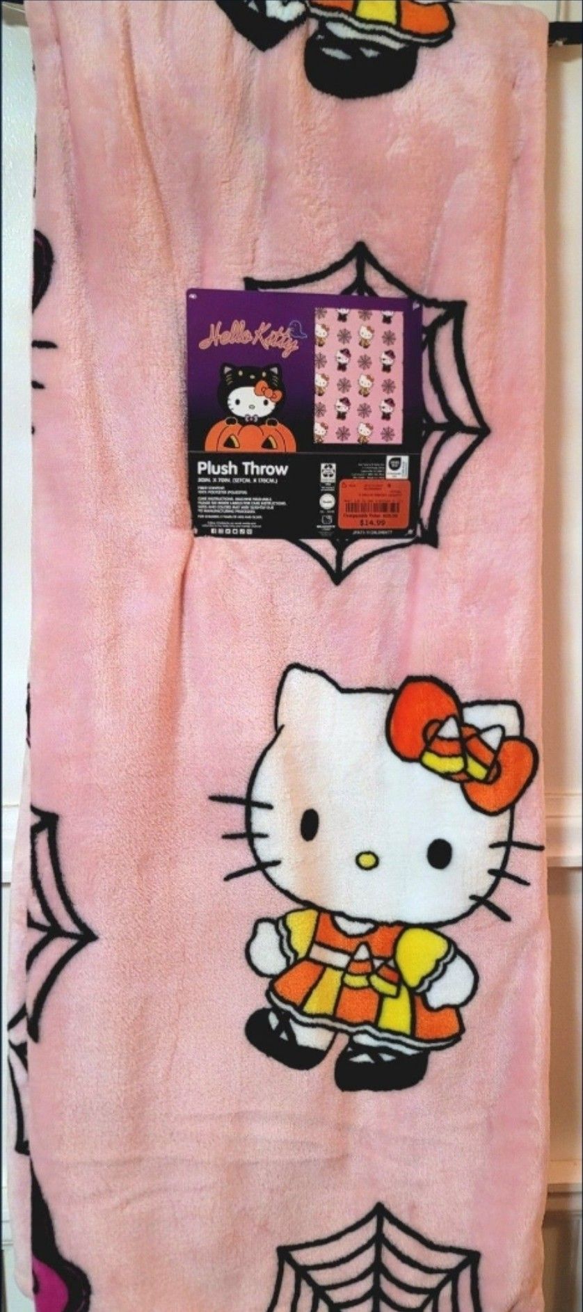 Hello Kitty Halloween Blanket 