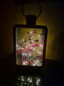 Large lantern light deco
