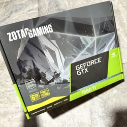 ZOTAC GAMING GeForce GTX 1660 Ti AMP 6GB GDDR6 Like New! 