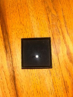 6.5mm 1.0 ct Moissanite Ring GRA approved