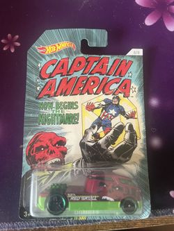 CAPTAIN AMERICA HOT WHEEL 