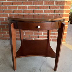 MCM Round side table/Accent table/ Night stand 