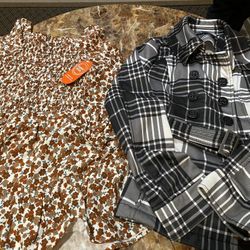 Girls Coat and New 2pc Skirt Set / PRICE IS FOR BOTH 