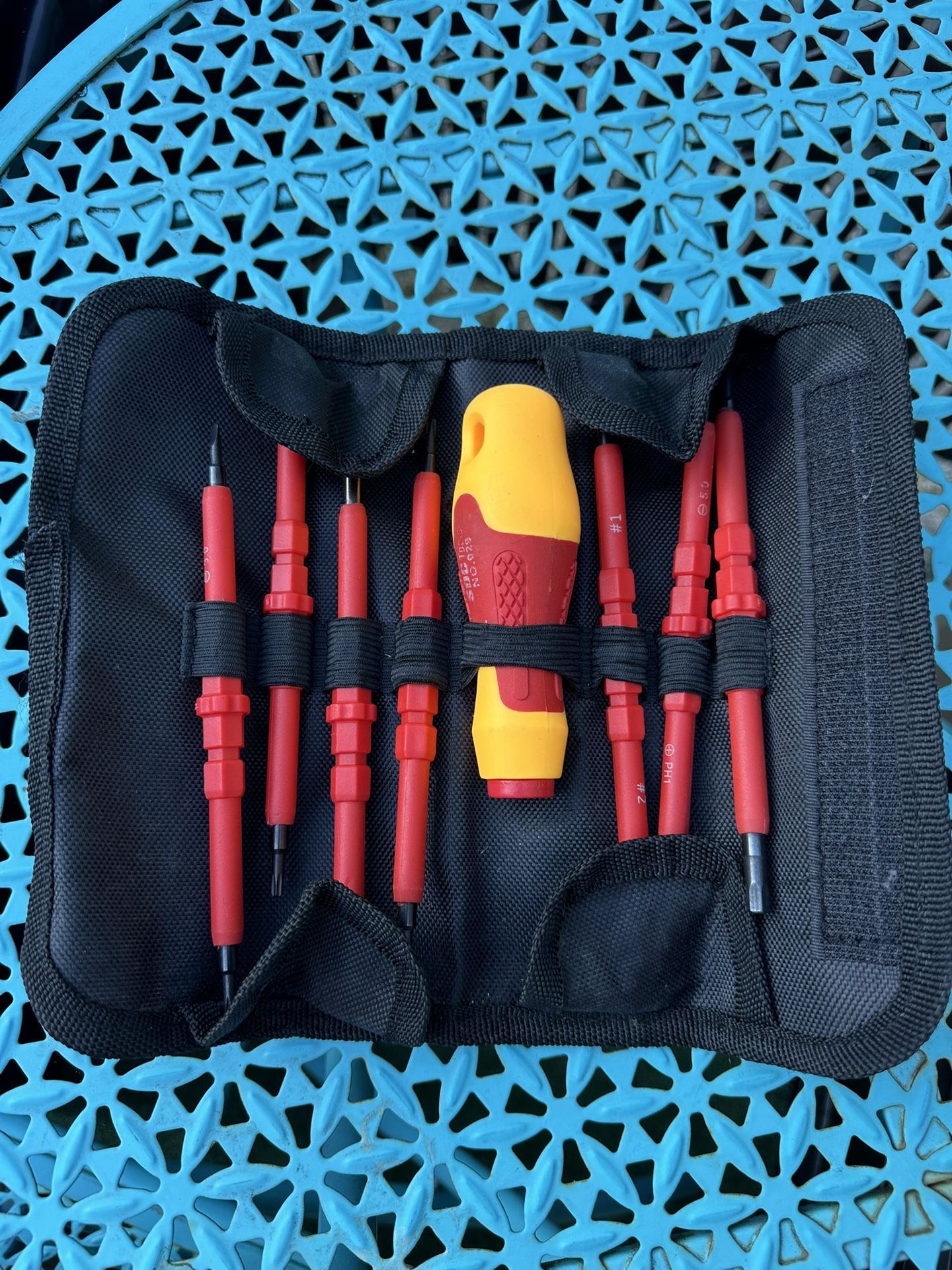 SDC Tools Insulated Screwdriver Set – 8 Pieces