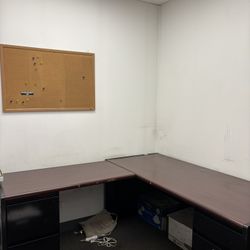 Cherry Wood Desk, Free