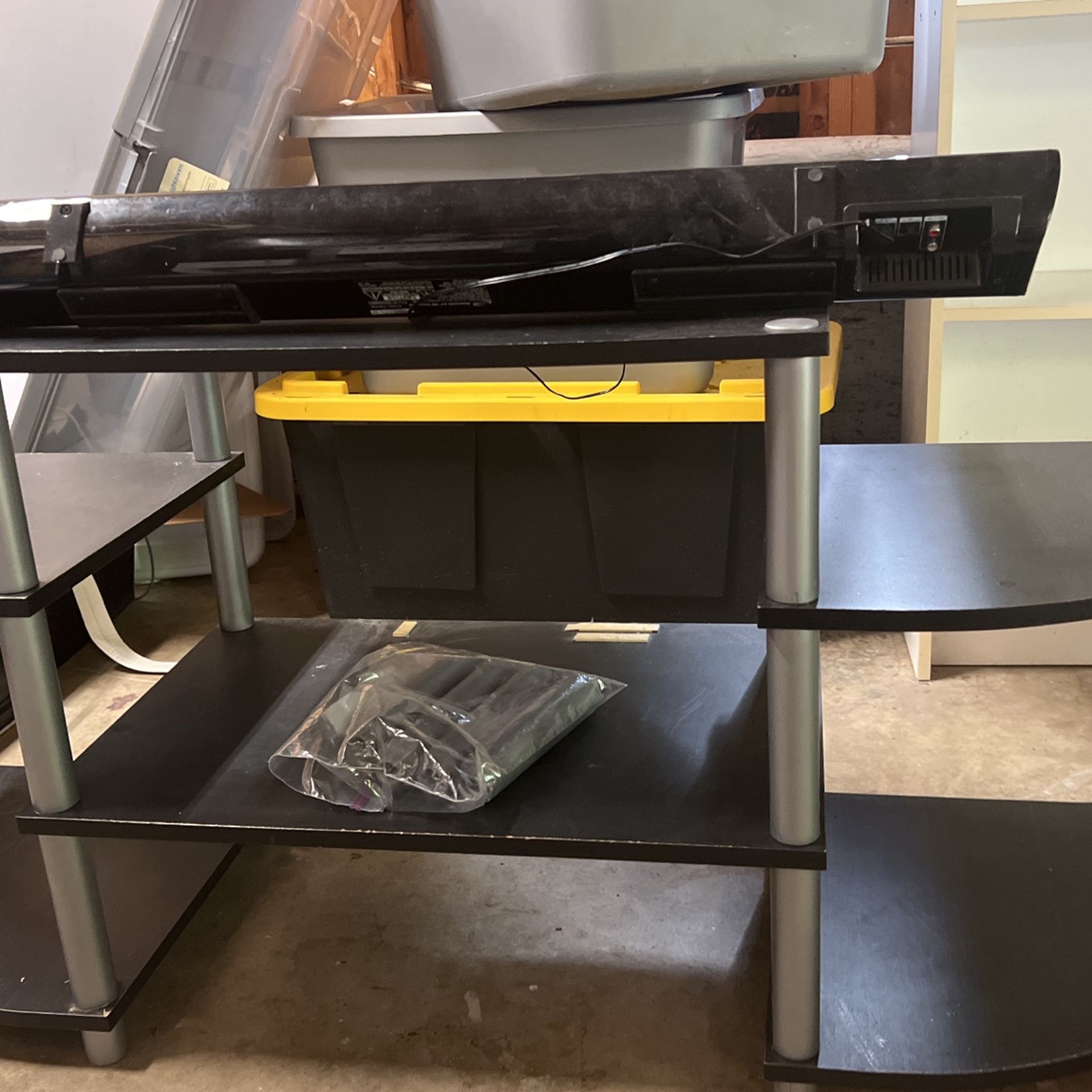 Tv Stand And Sound Bar