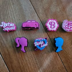 Lot Of 7 Barbie Shoe Charms 