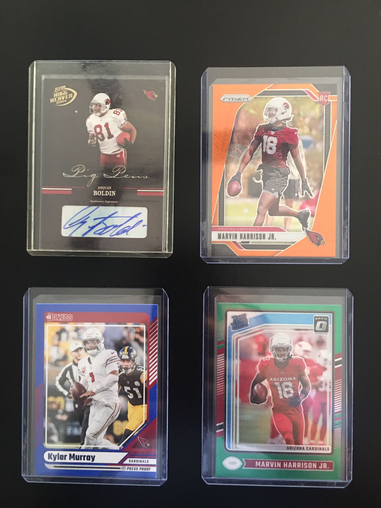 Arizona Cardinals Football Card Lot