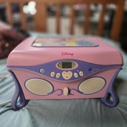 Disney CD Player + Jewlery Box