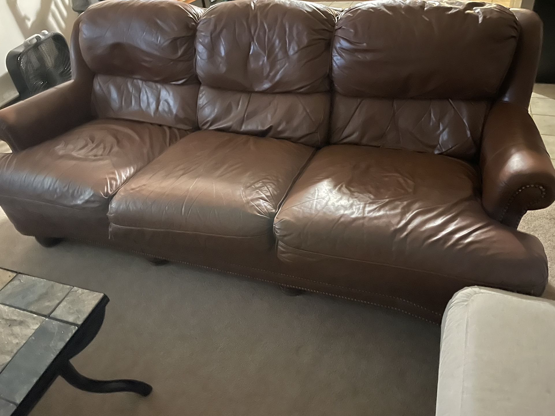 Leather Couch