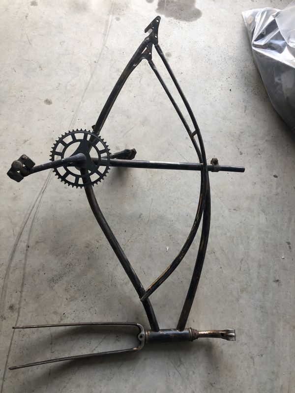 vintage bicycle frame