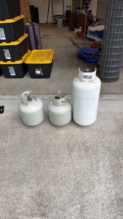 Propane tanks￼