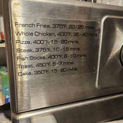 Farberware Air Fryer Toaster Oven, Stainless Steel