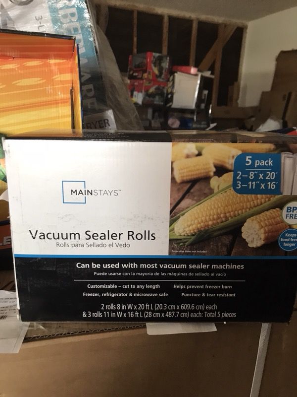 11 x 16' Vacuum Sealer Rolls, 2 Pack
