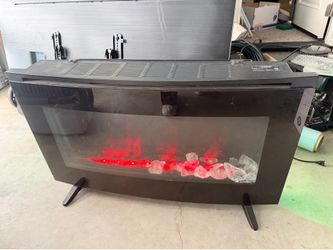 Electric fireplace heater