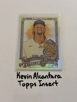 Kevin Alcantara Chicago Cubs Outfielder Topps Short Print Insert Card.