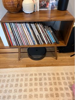 Mid Century Modern Record Console, Handmade
