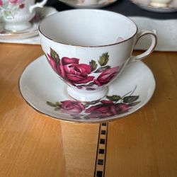 Vintage Teacup And Saucer