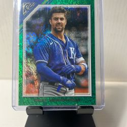 Baseball Card- Whit Merrifield Green Parallel 