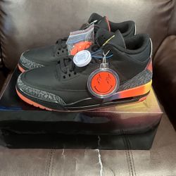 Nike Air Jordan 3 Retro J Balvin Rio Size 9.5 