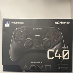 Astro C40 TR Wired & Bluetooth PS4 & PC Controller - Black (Used)