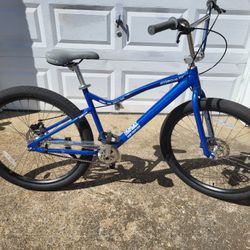 Hurley Hydrous Liquid Series Aluminum 18" Frame Single Speed Bmx 27.5" Wheels -  Like New