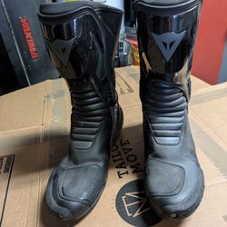 Motorcycle Boots And Glove S