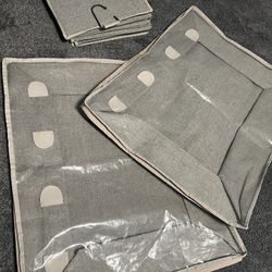 STORAGE CLOSET ORGANIZERS AND UNDER BED BAGS 