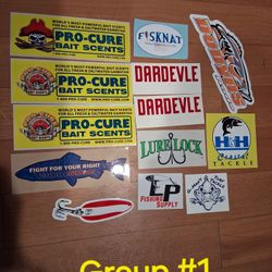 Fishing Decals! 