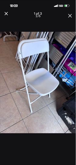 White Foldable Chairs