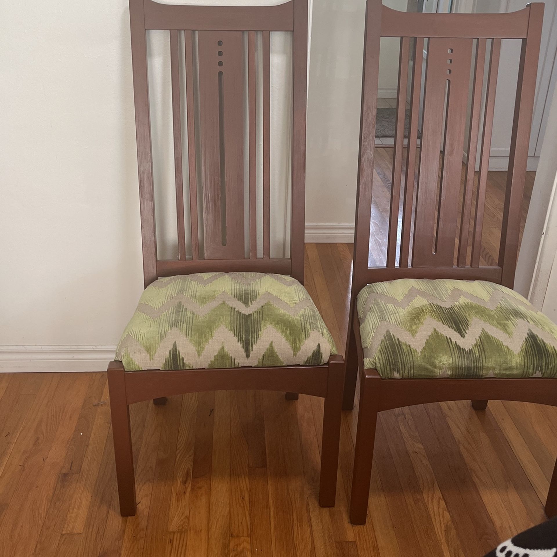Vintage Tall Back Chairs