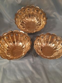 International Silver Co. Christmas Bowls