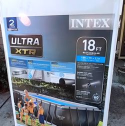 I Tex above ground rectangular pool - free