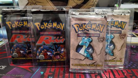 Vintage Pokemon packs