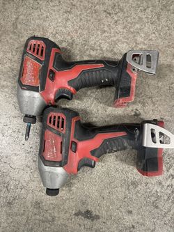 Milwaukee Impact Drill Both