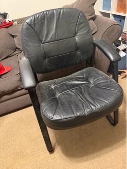 Leather office chair